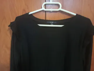 Blusa elegante negra