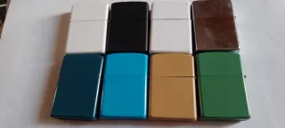 Lote 8 Mecheros Estilo Zippo