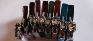 Lote 8 Mecheros Estilo Zippo
