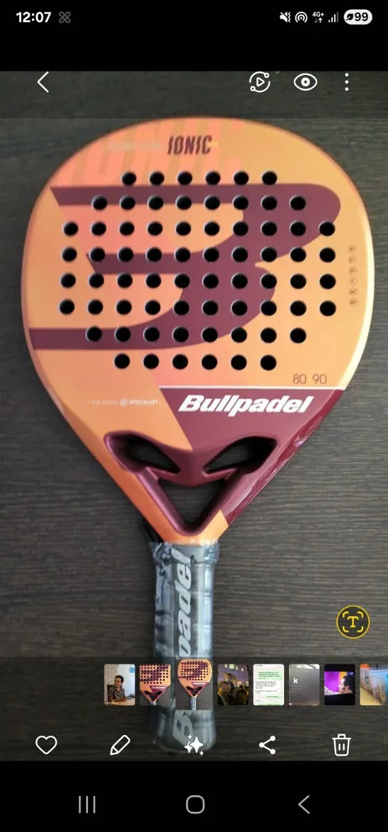 Pala Bullpadel Ionic Control 2023