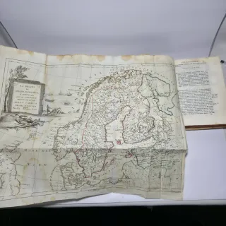 Libro Antico 1778 Storia Guerra Presente Zatta 3e4