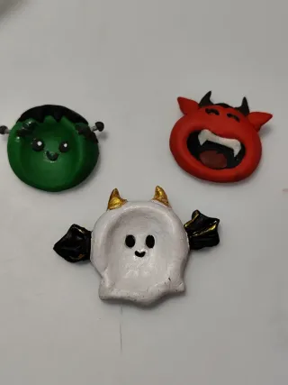 Piedras calmantes temática Halloween 2025