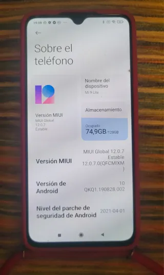 Xiaomi Mi 9 Lite 128 GB 6 GB RAM blu + accessori