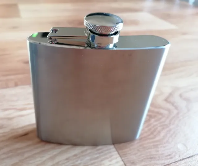 Juego Petaca Acero Inoxidable