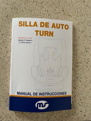 Silla coche giratoria TURN NUEVA