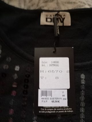 Jersey DANEV mujer XL sin estrenar