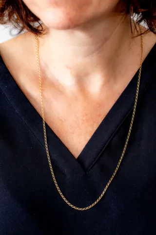 Cadena Figaro Oro 18k