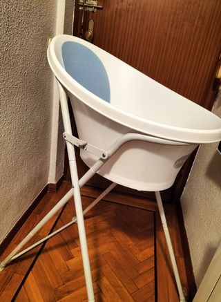 Bañera bebé Shnuggle + soporte
