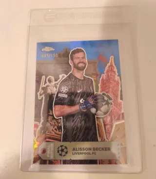 Cromo Finest Alisson Becker 85/150