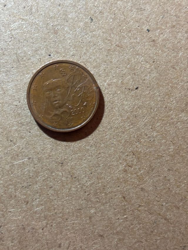 Moneda 2 céntimos Euro Italia 2002