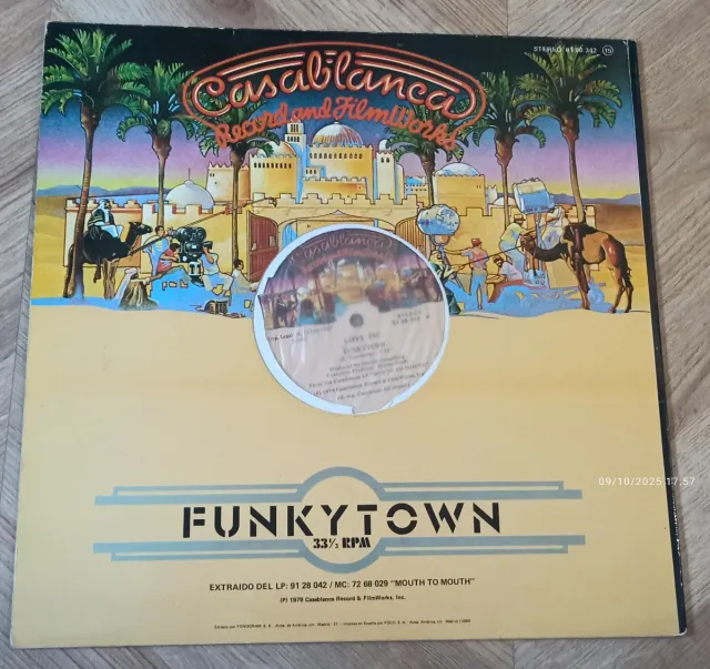 Casablanca recork and filmworks. "Funkytown".
