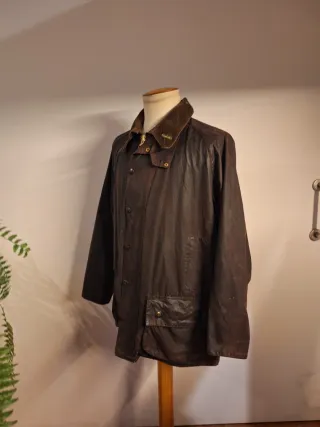 Chaqueta Barbour Beaufort Granate Forro extraible.