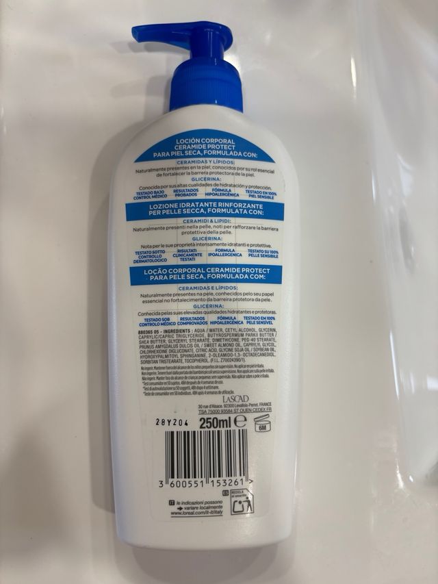 Mixa Ceramide Protect Loción Corporal Piel Seca