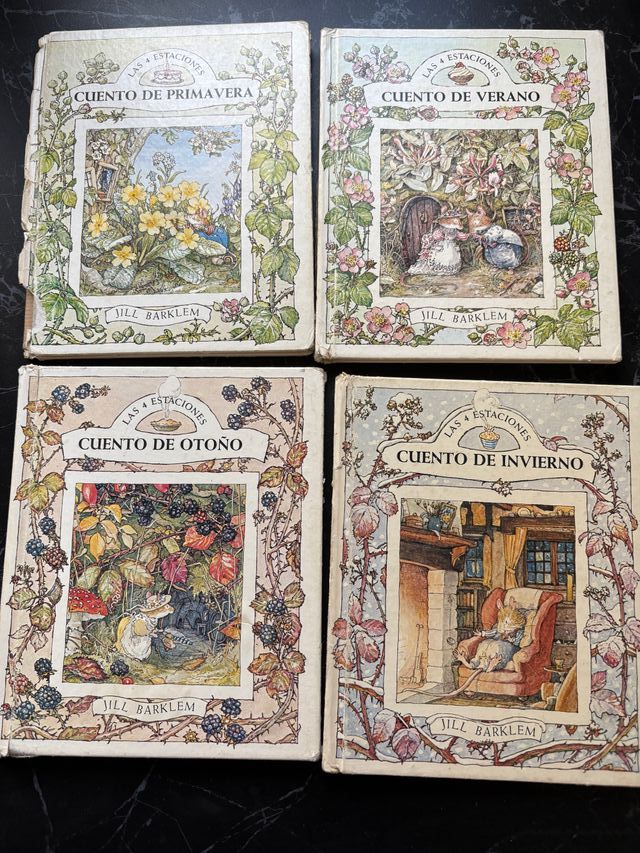 Jill Barklem Las 4 Estaciones Libros (4)