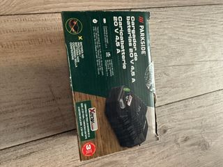 Cargador Baterías Parkside 20V 4,5A