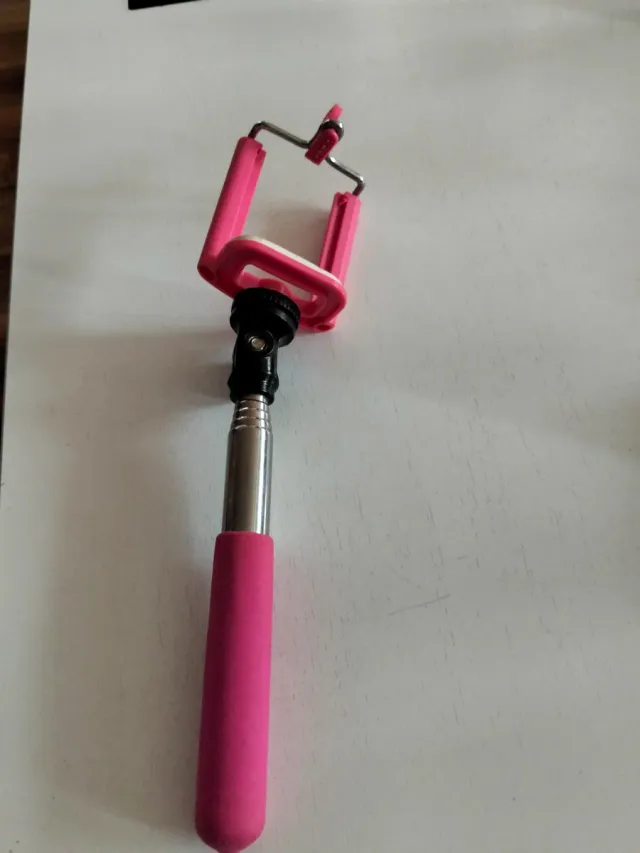 Palo selfie rosa extensible nuevo