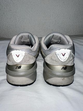 New Balance M990 GL5 Gris Blanco
