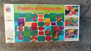 Caccia al Leopardo MB Milton Bradley Gioco da Tavo