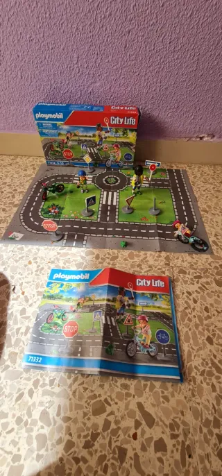Playmobil City Life 71332 - Circuito de Tráfico