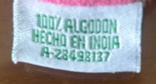 Bolso tela algodón India patchwork