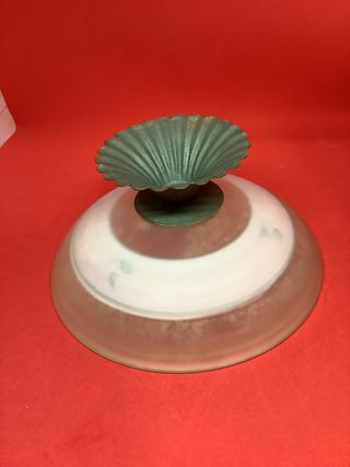 Centro tavola vintage ceramica decorata