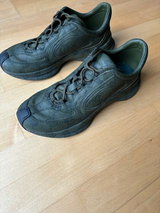 Zapatillas Gucci Run Monogram Verdes