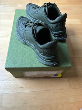 Zapatillas Gucci Run Monogram Verdes