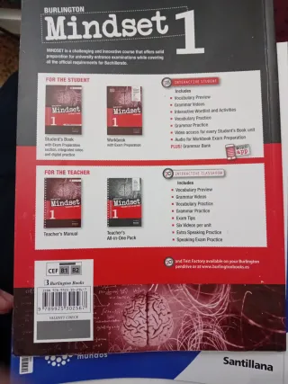 Mindset 1ºbachillerato Workbook