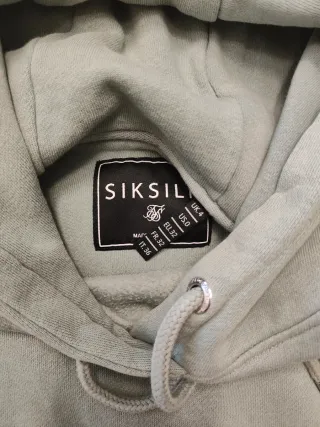 Sudadera SikSilk verde cropped

