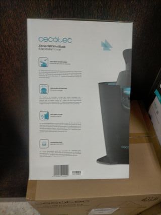 Exprimidor Cecotec Zitrus 160 Vita Black