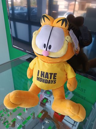 Peluche Garfield I Hate Mondays 30cm
