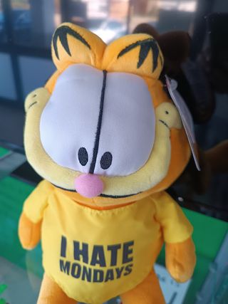 Peluche Garfield I Hate Mondays 30cm