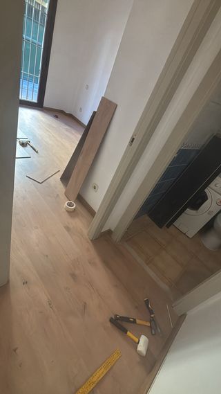 Instalación de tarima flotante