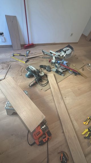 Instalación de tarima flotante