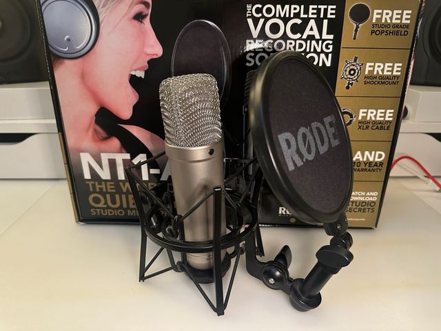 Micrófono RODE NT1-A Kit Completo Estudio