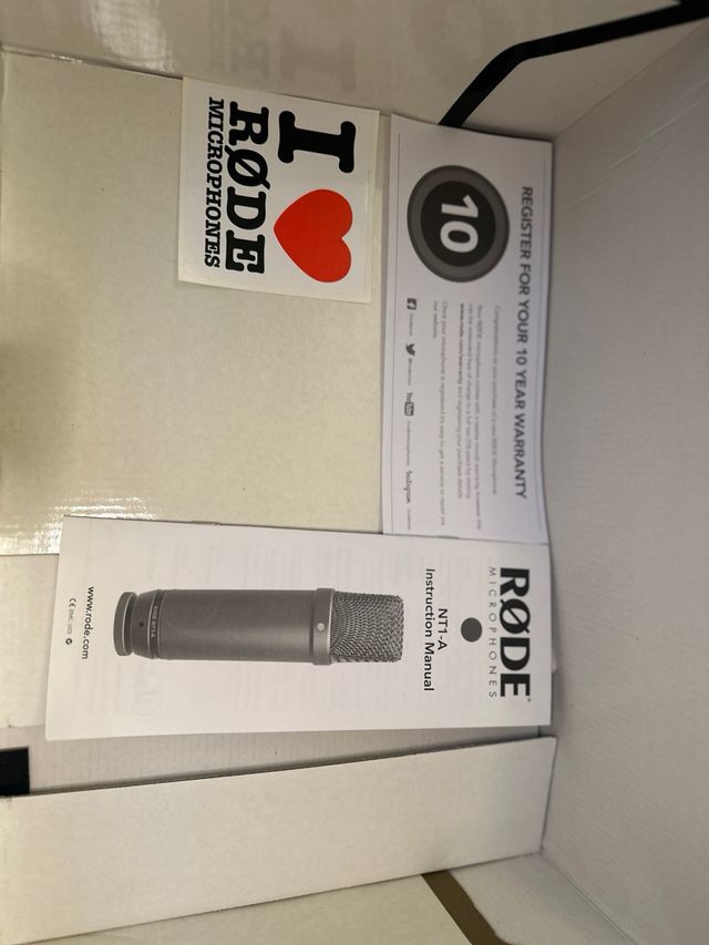 Micrófono RODE NT1-A Kit Completo Estudio