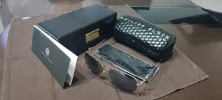 Gafas de sol Aviador Philipp Plein Plata Morado