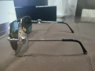 Gafas de sol Aviador Philipp Plein Plata Morado