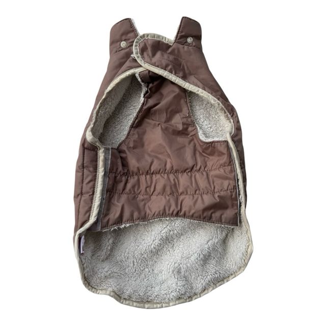 Abrigo Bravo para perro marrón claro talla 40cm