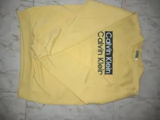 Sudadera Calvin Klein Amarilla talla S