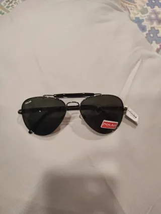 Gafas de sol Polar aviador negras