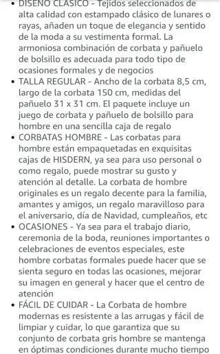 Corbata y pañuelo de vestir gris
