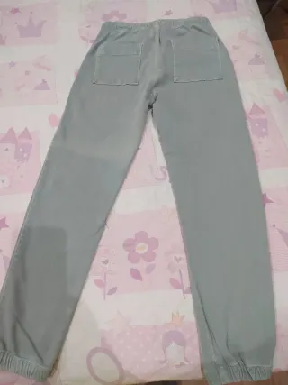 Pantalón niño verde oliva 13-14

