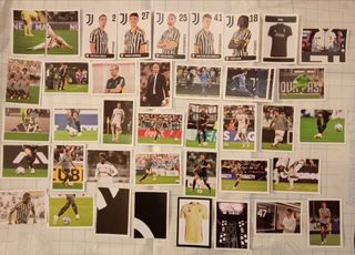 Mix 48 figurine Juventus stag. 23 24