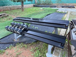 Rack para mancuernas de Gimnasio profesional