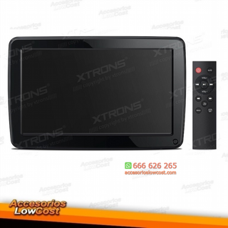 Reproductor multimedia portátil para reposacabeza