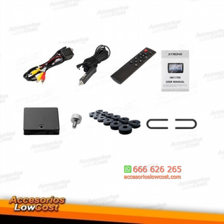 Reproductor multimedia portátil para reposacabeza