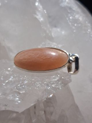 Colgante de Piedra Sol en Plata de Ley