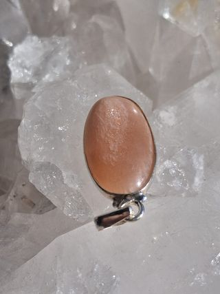 Colgante de Piedra Sol en Plata de Ley