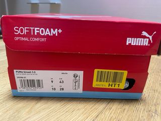 Zapatillas Puma Smash v2 Negro ante!!!